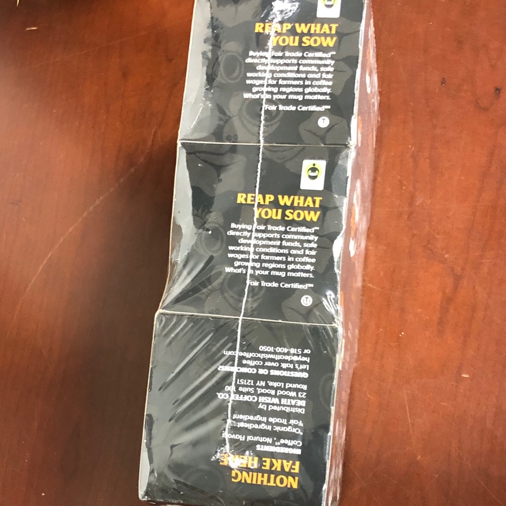 Death Wish Coffee Coconut Caramel Pods - Picture 2 of 4